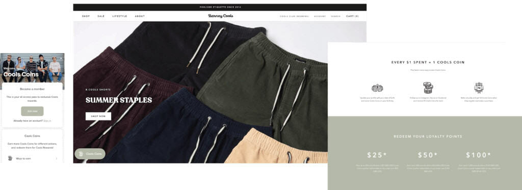 Barney Cools Rewards customer retention 2020