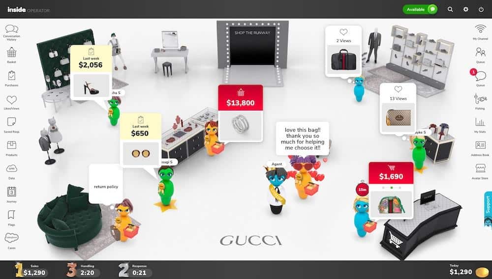 Use Powerfront to visualize online customers in real time