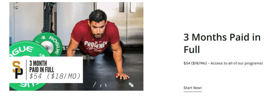street parking sells personal training as digital products