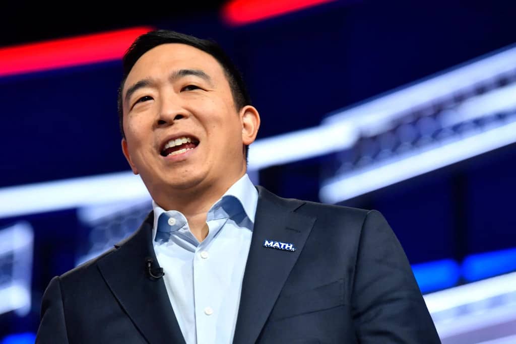 One-time Democratic presidential candidate Andrew Yang ran on a campaign of universal basic income