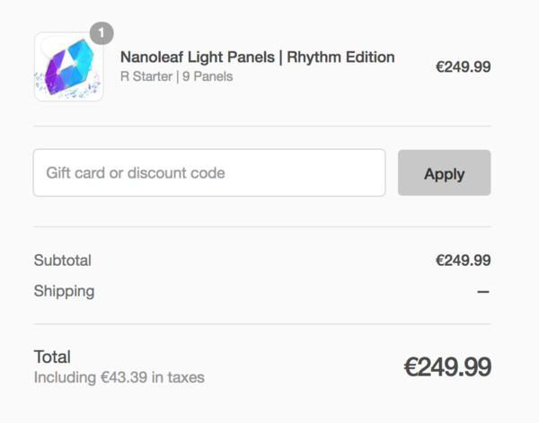 nanoleaf vat tax