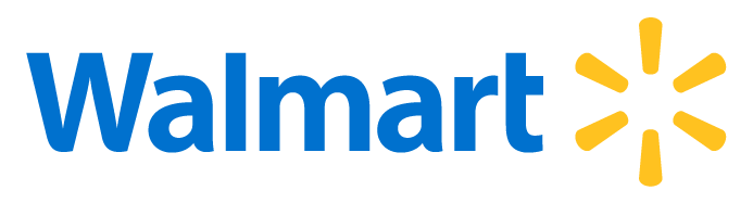 Walmart's logo is used as an example for how to build a brand because they an icon and text which either can be used alone.