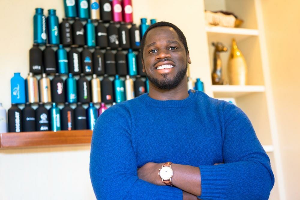 Portrait of GiveMeTap Founder, Edwin Broni-Mensah