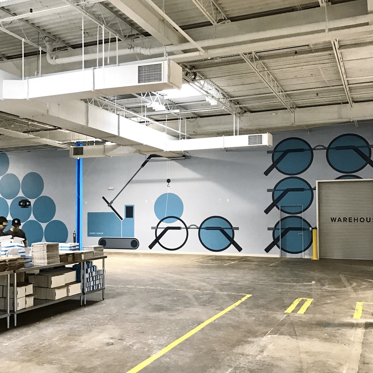 Warby Parker's optical lab facility in New York was deemed an essential business during COVID-19