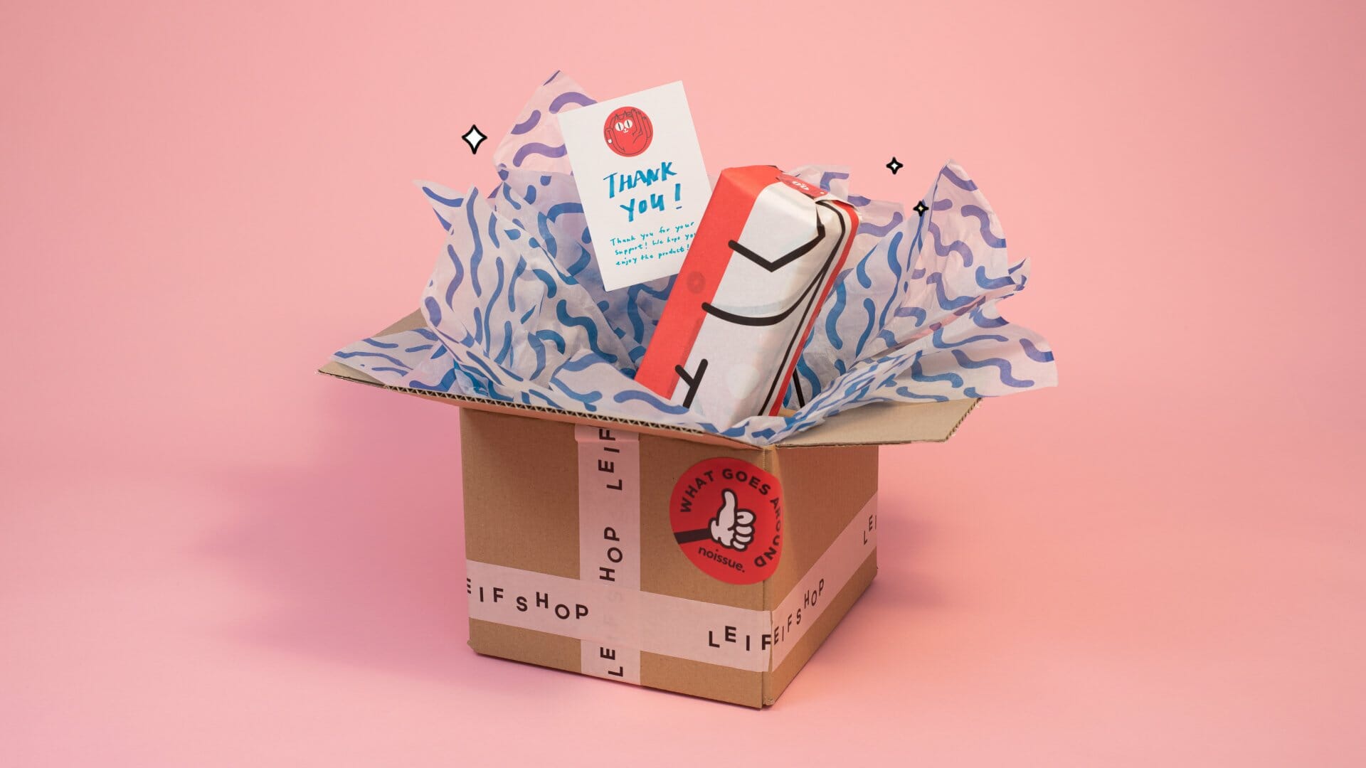 Recycled packaging and custom tissue paper by noissue