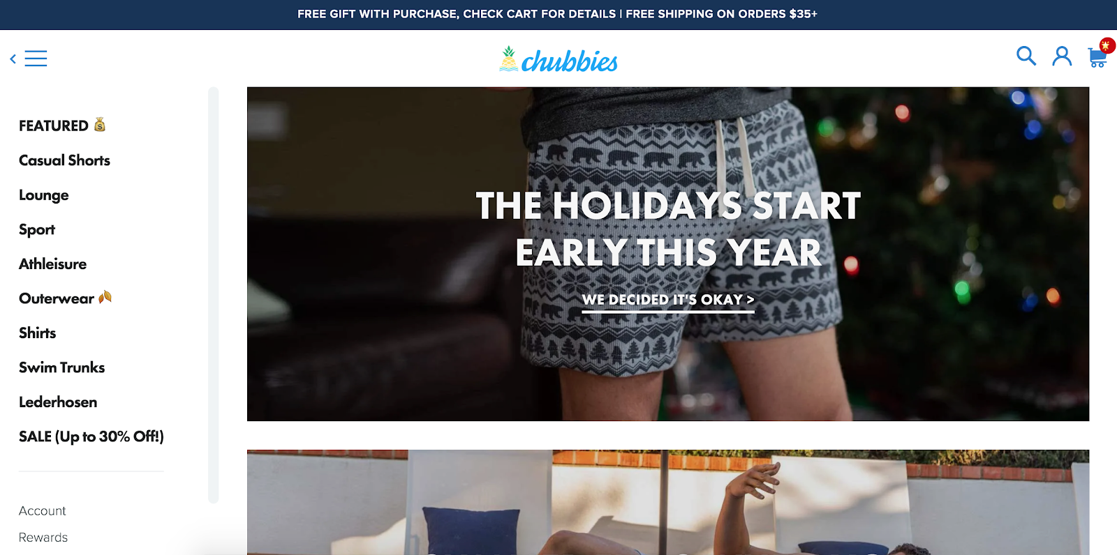 Chubbies online website 