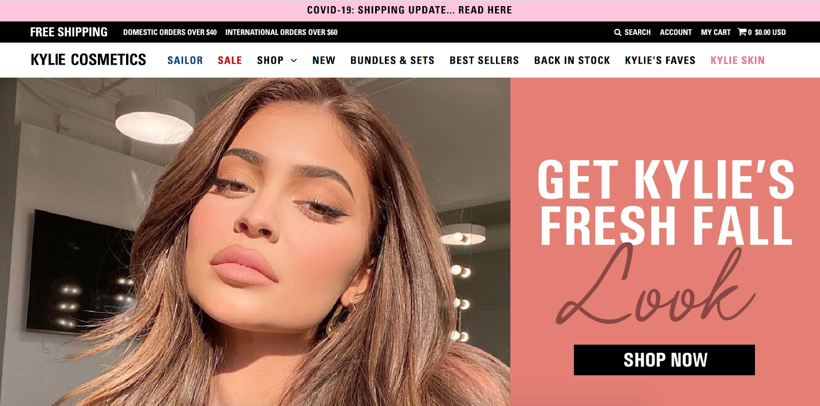 Kylie Cosmetics store