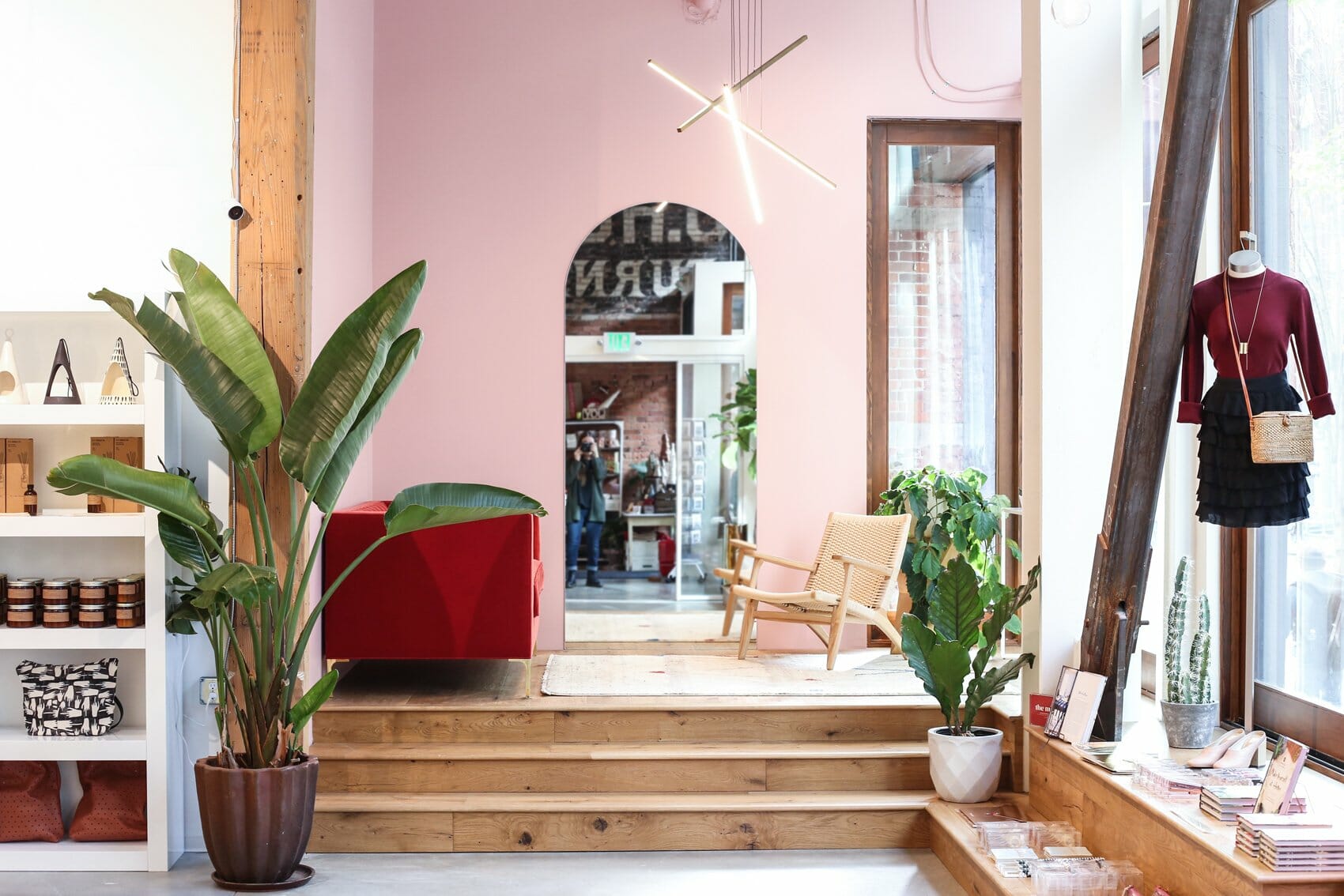 A retail store interior