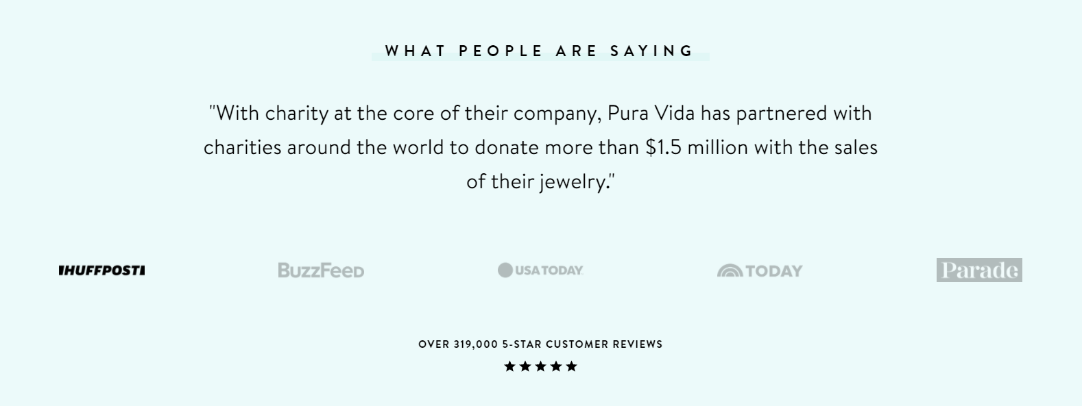 Media mentions for pura vida