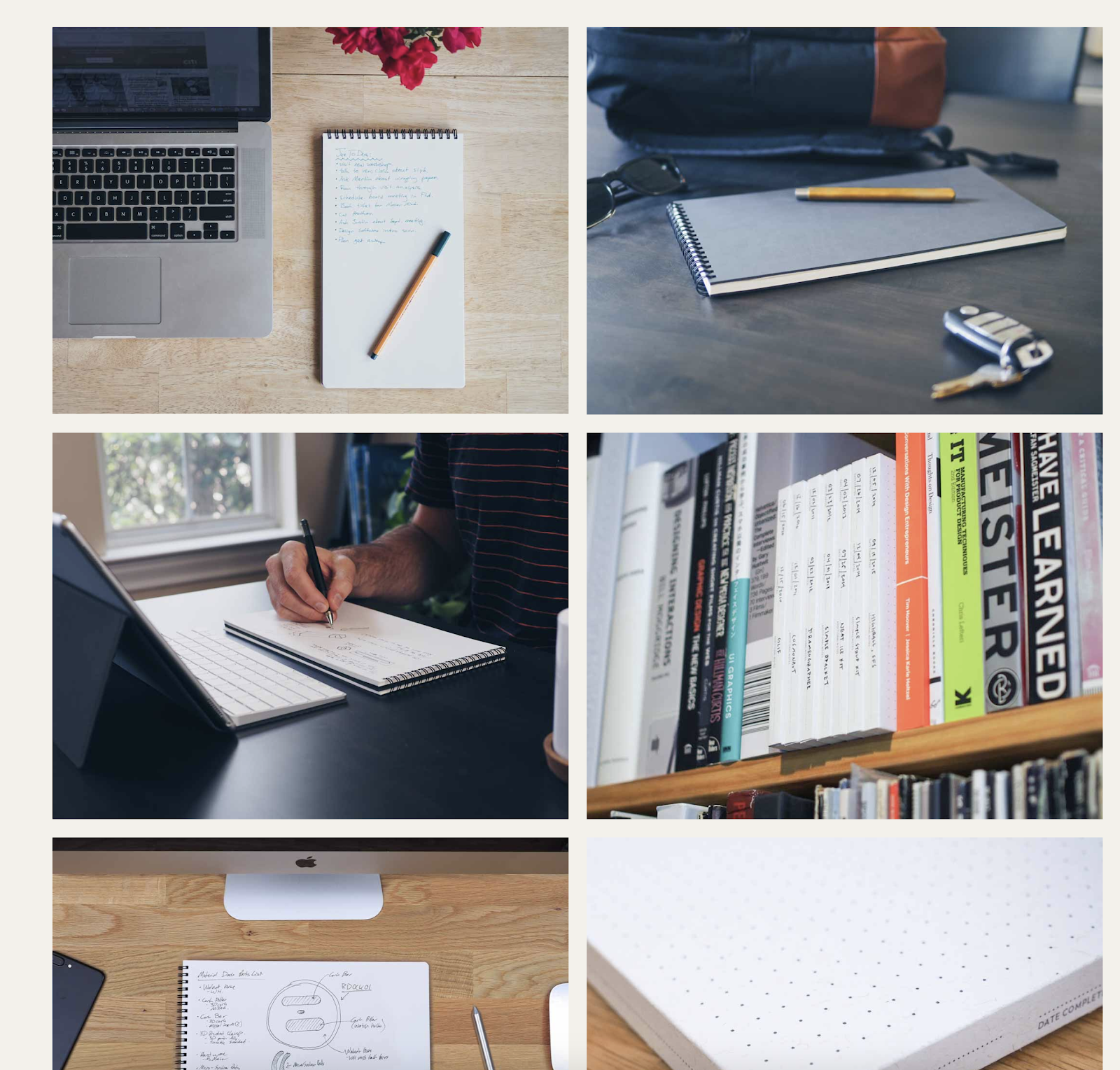 Lifestyle photos on product page