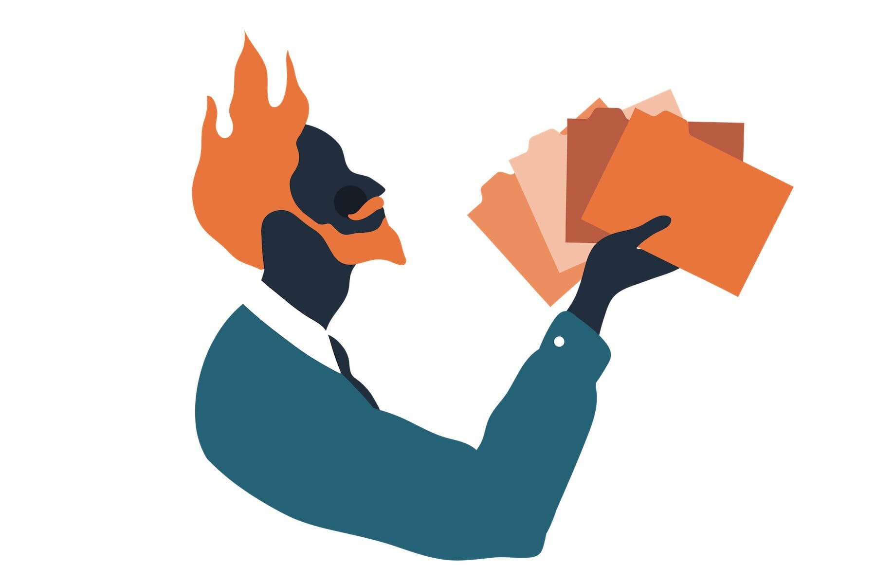 Illustration of The Firestarter Founder Sign