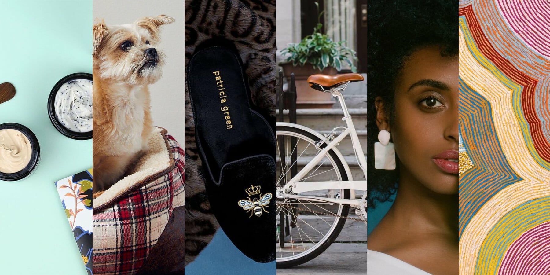 A collage of gift ideas