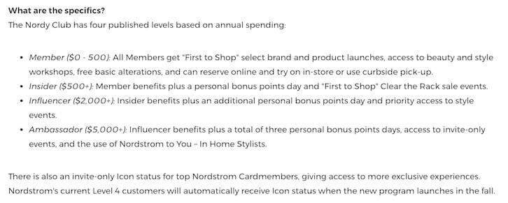 Customer loyalty program