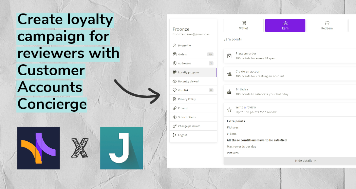 new-integration:-boost-reviewer-loyalty-with-froonze-customer-accounts-concierge