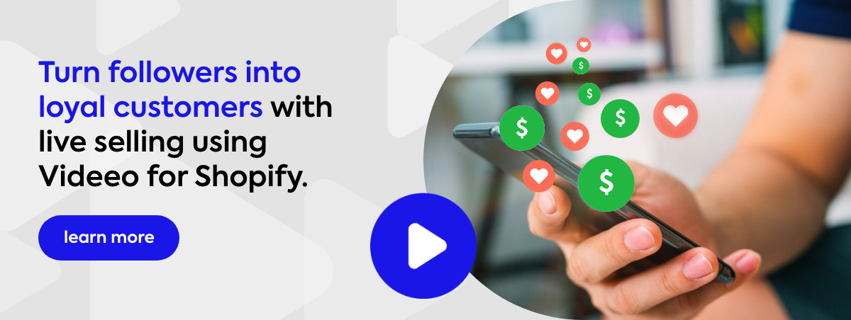 Boosting traffic and converting followers into loyal customers through live selling videos on Shopify.