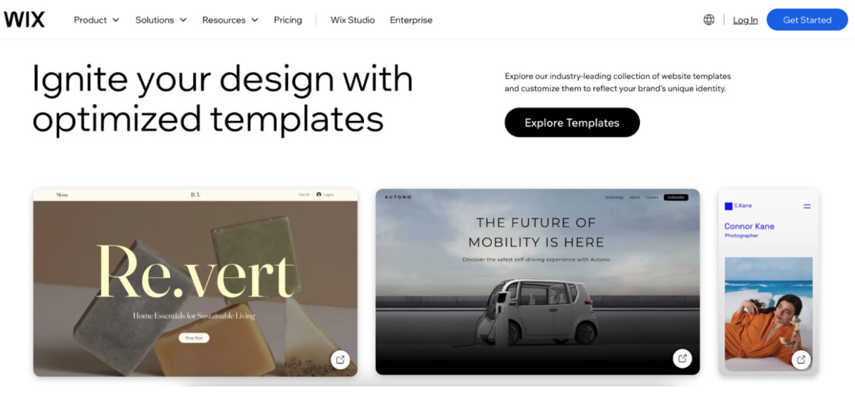 Shopify Vs. Wix Templates