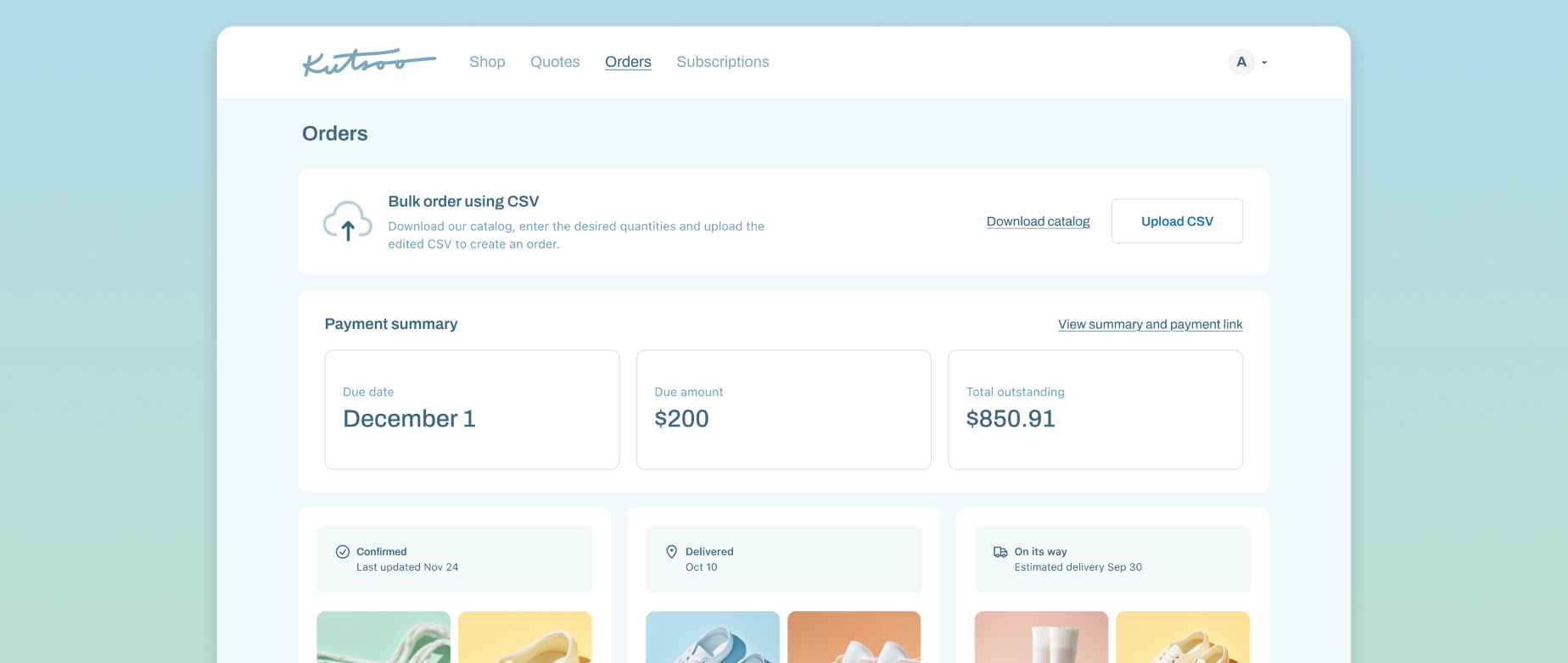Optimize B2B Self-Serve Buying with Customer Account Extensions