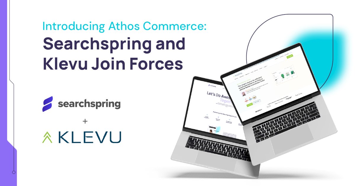 introducing-athos-commerce:-searchspring-and-klevu-join-forces