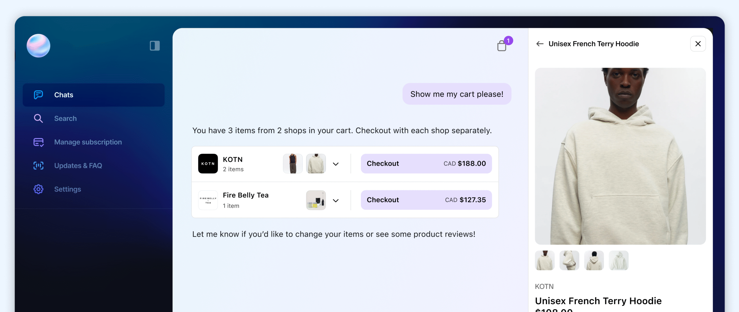 MCP UI: Breaking the text wall with interactive components (2025) – Shopify