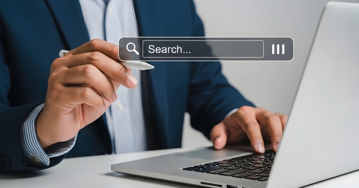 Ilustrasi seo tidak mati: strategi optimasi terkini dengan visualisasi konsep digital