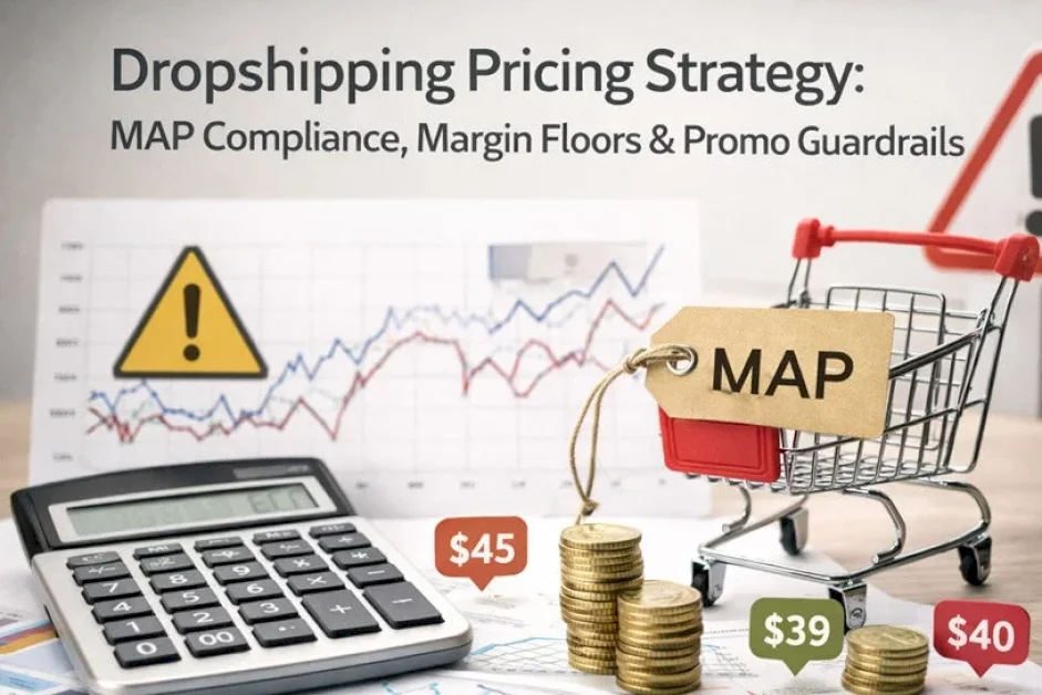 Chiến lược định giá dropshipping: Tuân thủ bản đồ giá, mức lợi nhuận tối thiểu và các biện pháp bảo vệ khuyến mãi
