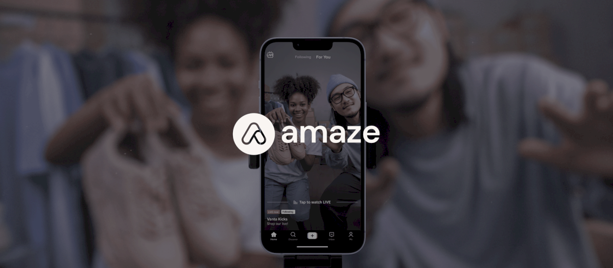 amaze-announces-live-shopping-capabilities-to-enable-direct-connections-between-creators,brands-and-fans
