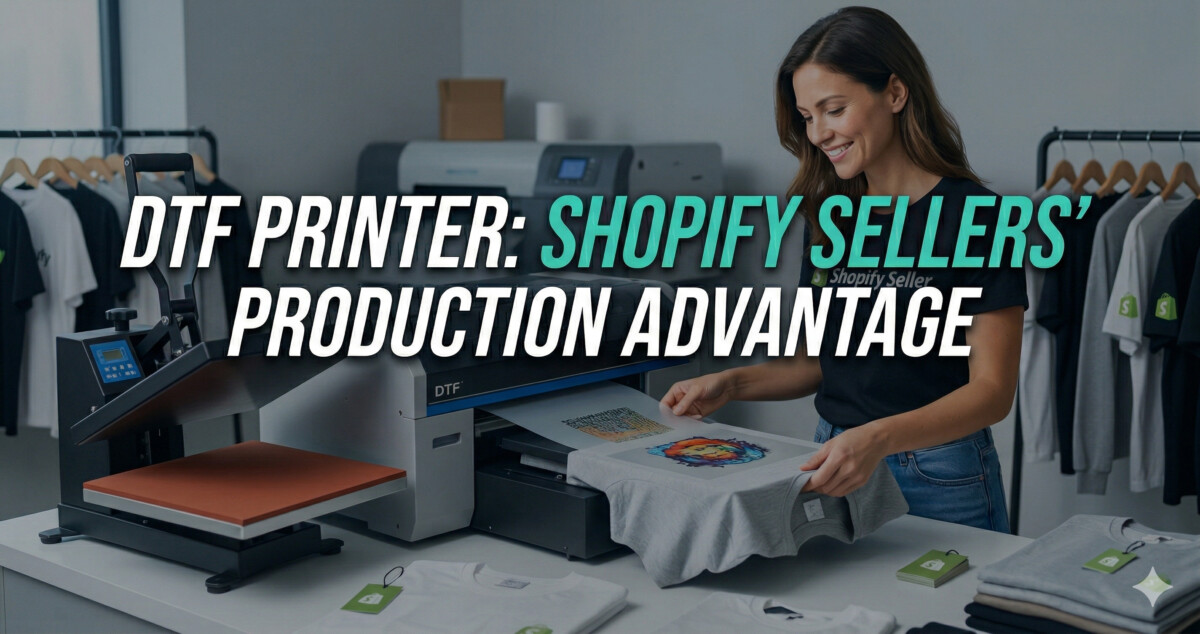 Why Owning a DTF Printer Is the Smartest Production Move for Shopify Sellers in 2026