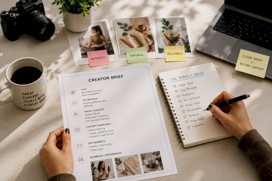 For Brands – How To Write A Creator Brief (That Actually Gets The Content You Want)