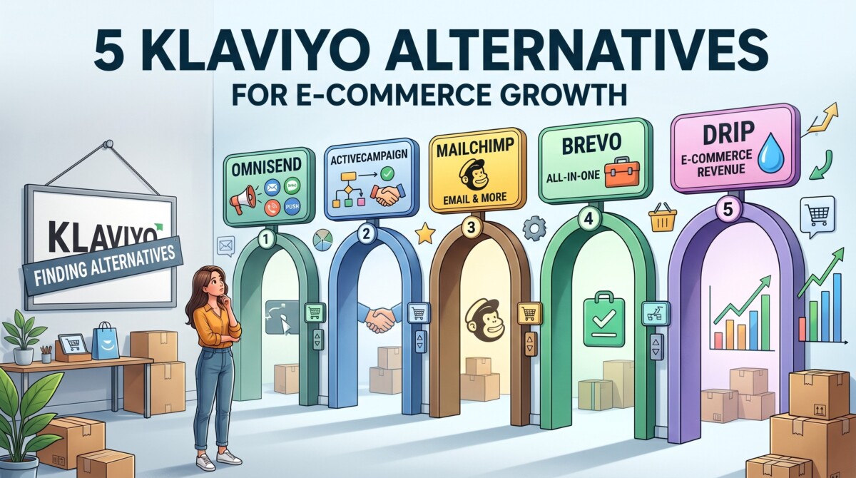 5 Klaviyo Alternatives: Which One to Choose for a Powerful but Intuitive Setup?