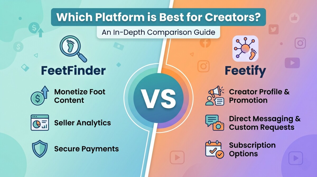 FeetFinder vs Feetify 2026: Which Pays Creators More?