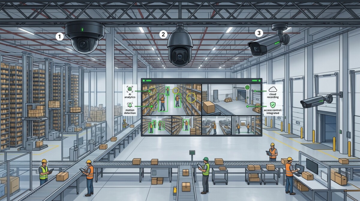 Retail and Warehouse Security Cameras: 2026 Shopify Guide