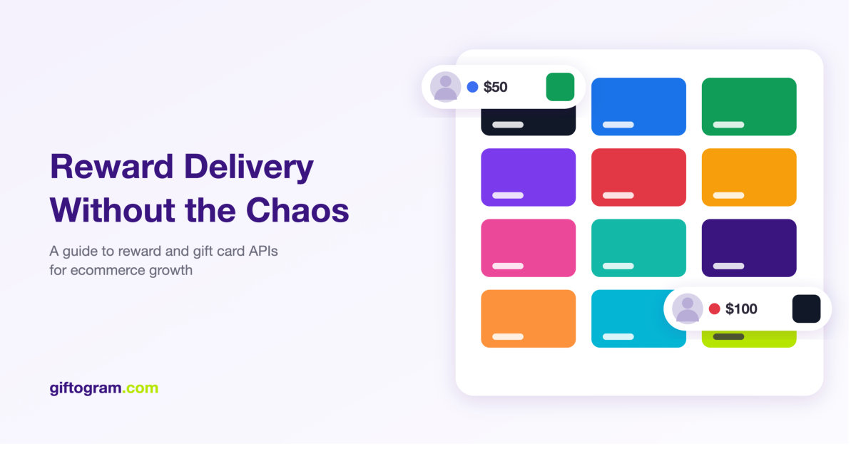 What Is a Reward or Gift Card API? A Guide for Ecommerce Growth