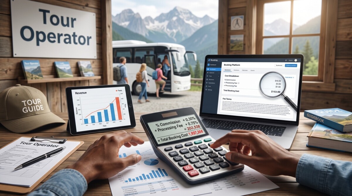 Booking Software for Tour Operators: The Fee Math Nobody Runs Before Signing