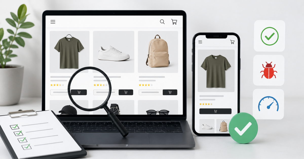 Ecommerce Website & App testing services 
