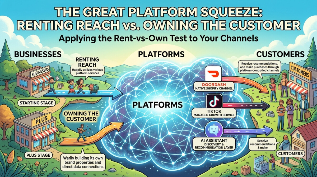 Every Platform Now Wants To Sit Between You And Your Customer
