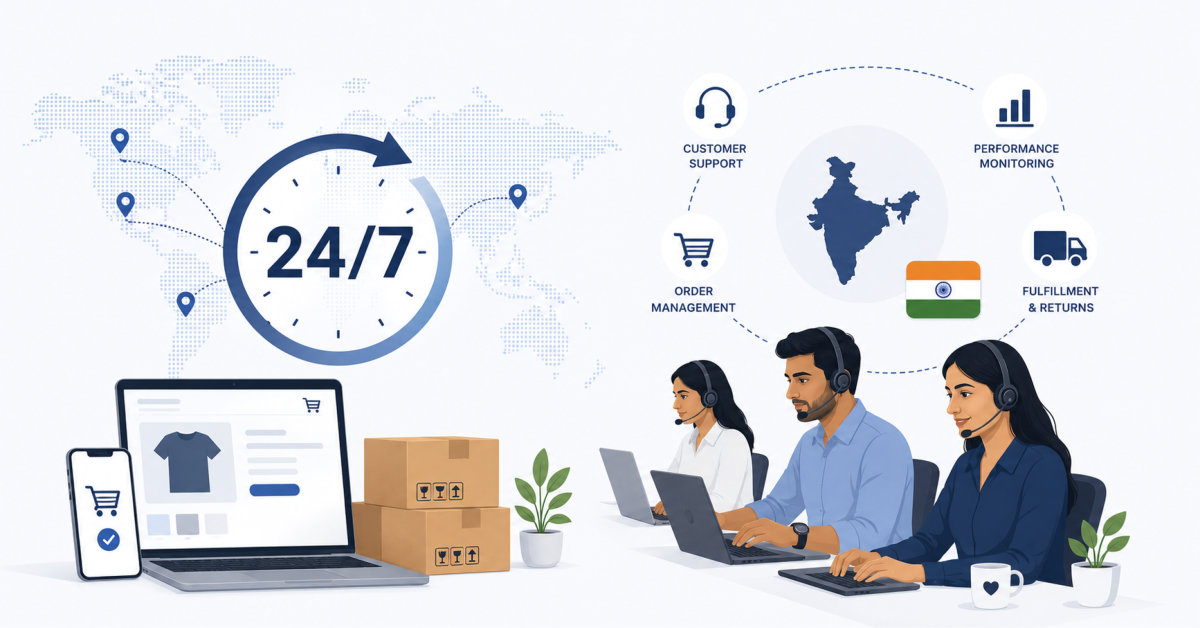 How DTC Brands Can Build a 24-Hour Ecommerce Operations Pod in India