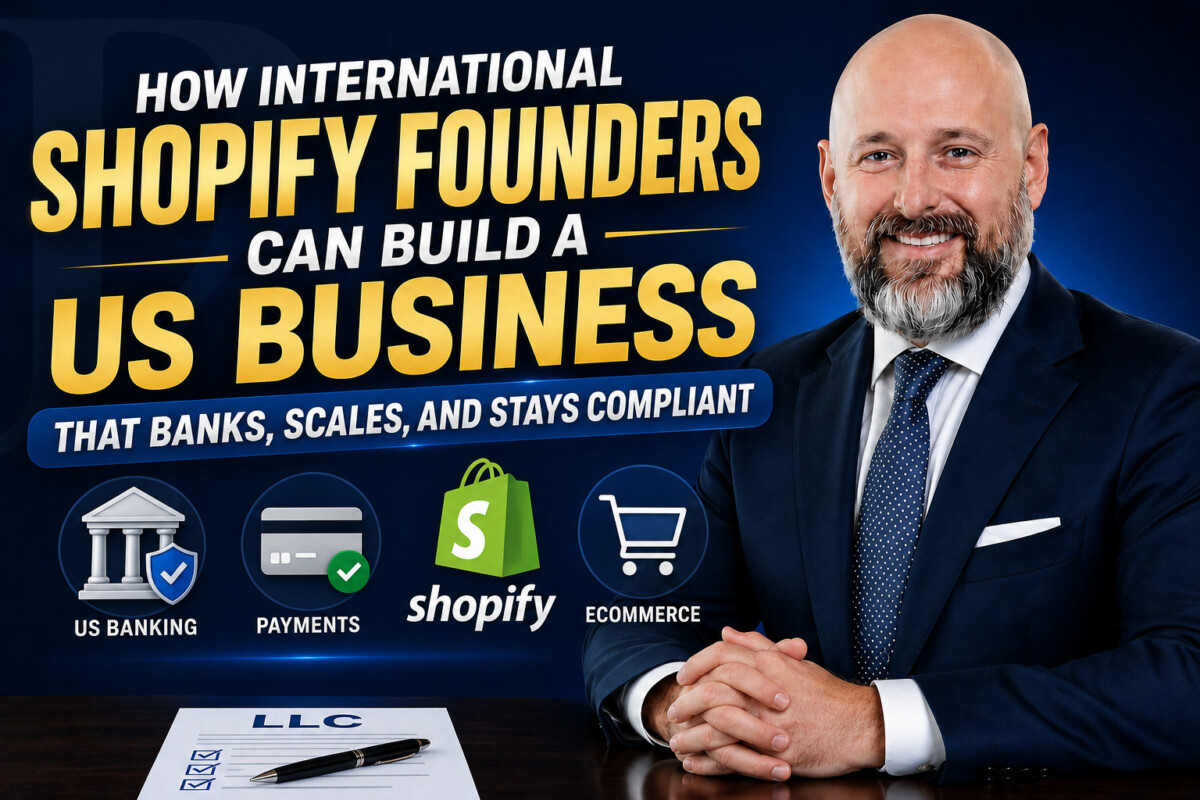 How International Shopify Founders Can Build a US Business That Banks, Scales, and Stays Compliant
