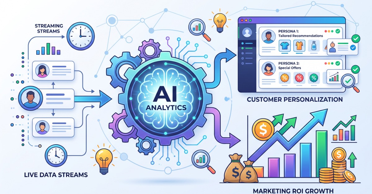 How to Use Real-Time AI Analytics to Improve Customer Personalization and Marketing ROI