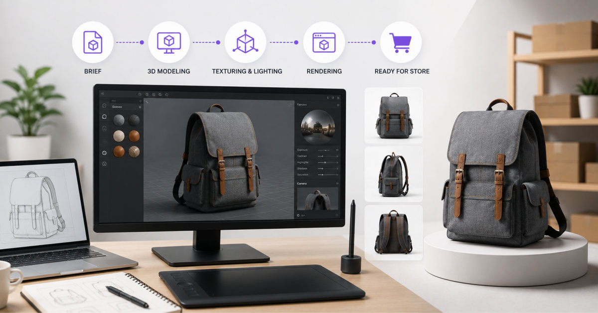 How Can Ecommerce Teams Build a 3D Product Visualization Workflow Before Launch?