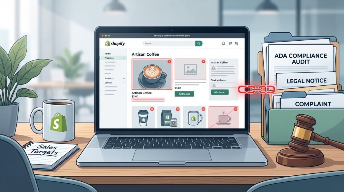 The Shopify ADA Lawsuit Trap: 5 Hidden Code Errors Costing DTC Brands $20k+ (And How to Fix Them)