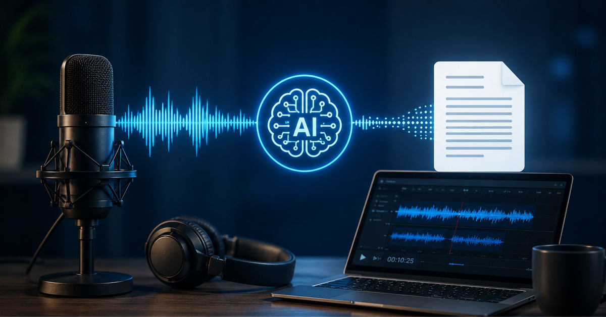How AI Improves Transcription in Real-World Audio Conditions