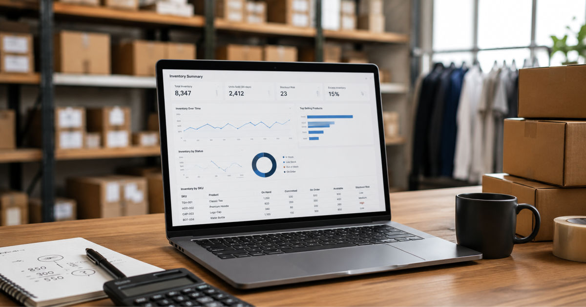 מתמטיקה של המלאי שמשבשת כאשר מותג Shopify שלך עולה על 7 ספרות