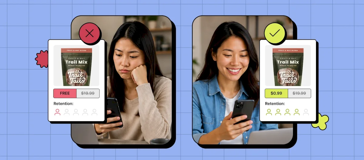 CPG Product Sampling: Why A $0.99 Intro Offer Retains Subscribers Nearly 4× Better Than A Free One