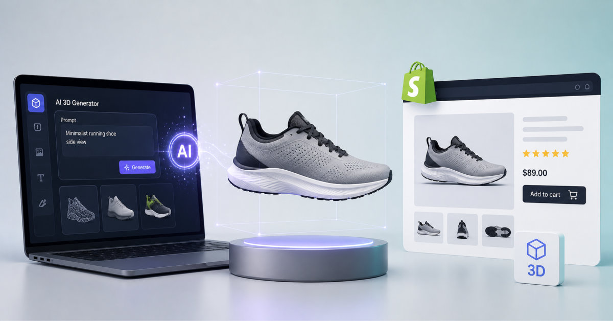 AI 3D Model Generators For Shopify: Where They Fit In 2026