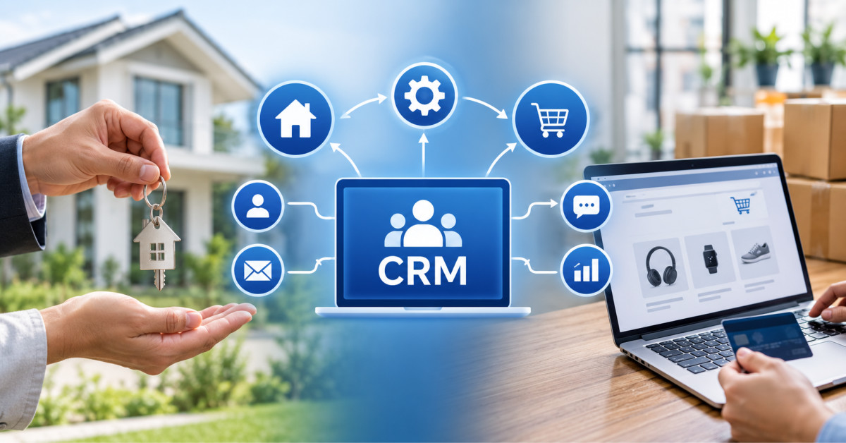 Why CRM Automation Is Essential for Real Estate and Ecommerce Businesses