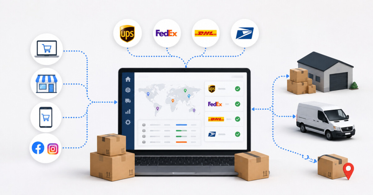 How Multi-Carrier Shipping Software Supports Omnichannel Fulfillment