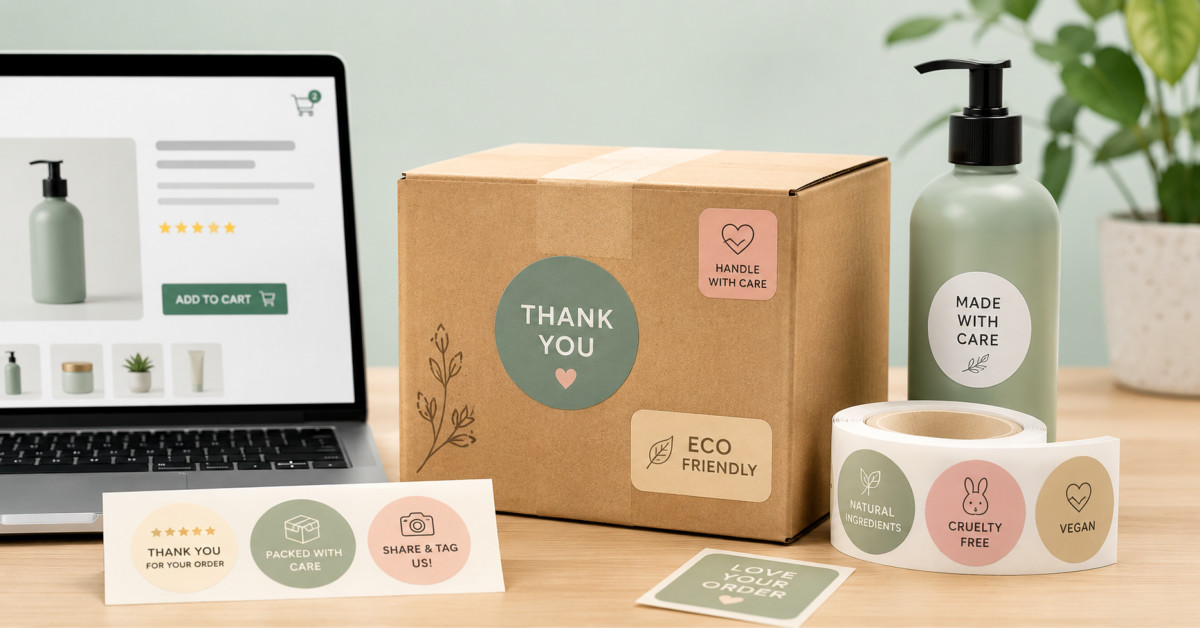 Small Details, Big Impact: How Stickers and Labels Improve the E-commerce Experience