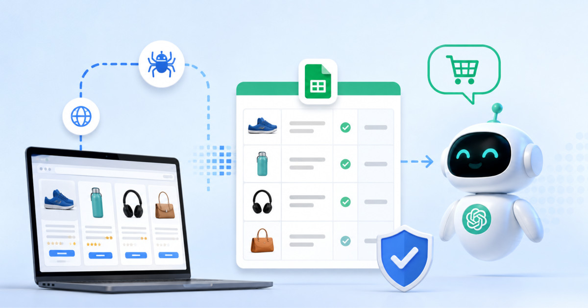 How to Build a Scraped Product Feed That AI Shopping Agents Trust