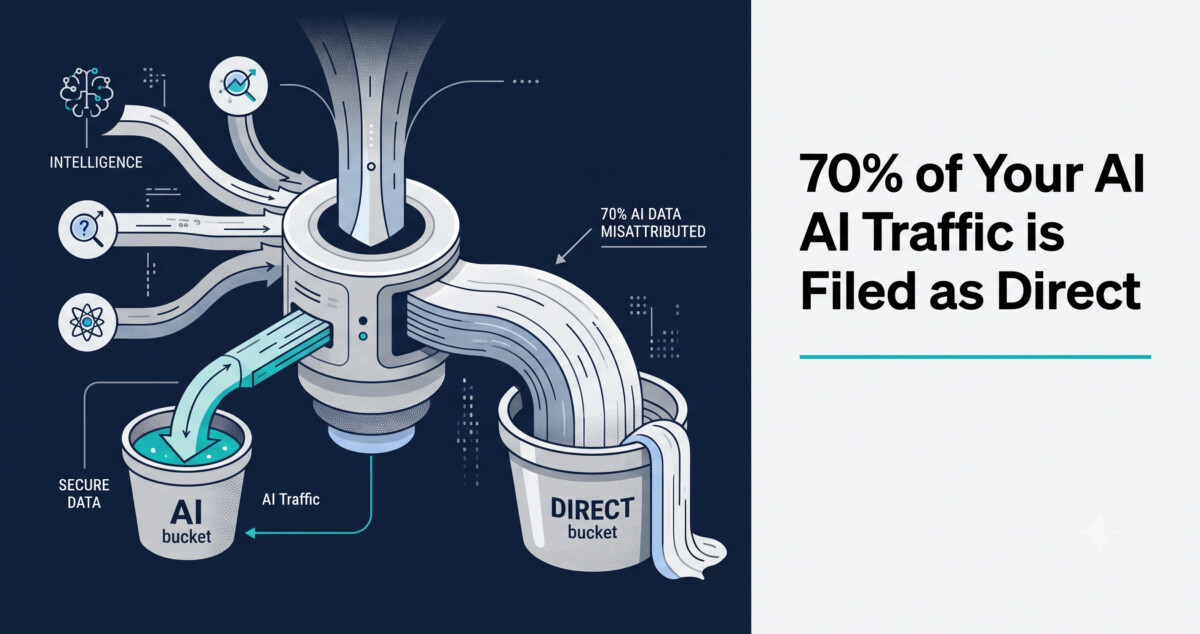 70% Of Your AI Traffic Is Filed As Direct (And It Converts 4x Better)