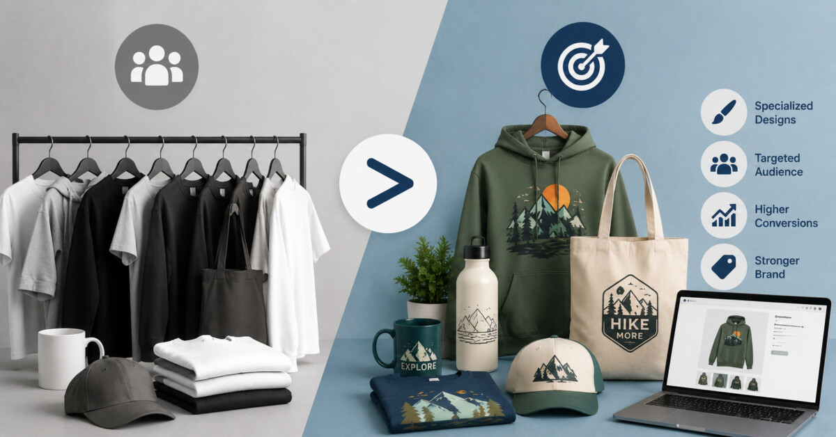 Why Niche Beats Generalist: The Case for Specialized Print-on-Demand Suppliers in 2026